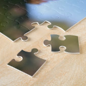 Blue Sky, Purple Flowers Regent's Park London UK Puzzle (Seite)