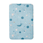 Blue Sky & Space Pattern Badematte (Vorderseite Vertikal)