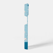 Blue Sky & Space Pattern iPhone Hülle (Rechte Seite)