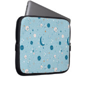 Blue Sky & Space Pattern Laptopschutzhülle (Vorne Rechts)