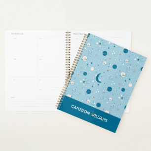 Blue Sky & Space Pattern Planer