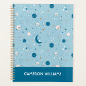 Blue Sky & Space Pattern Planer (Vorderseite)