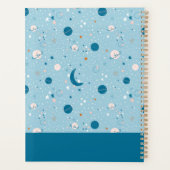 Blue Sky & Space Pattern Planer (Rückseite)