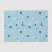 Blue Sky & Space Pattern Seidenpapier (Vorderseite)