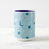 Blue Sky & Space Pattern Tasse (Zentrum)