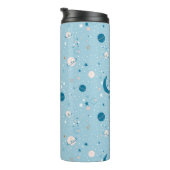 Blue Sky & Space Pattern Thermosbecher (Nach rechts gedreht)