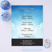 Blue Sky Stairs Church Flyer, Mitglied von US Serv Flyer (Einzeln)