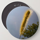 Blue Sky Summer Foliage Button (Vorne & Hinten)