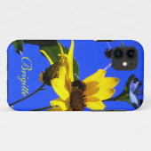 Blue Sky, Sunflowers N Bees iPhone 5 Fall Case-Mate iPhone Hülle (Rückseite (Horizontal))