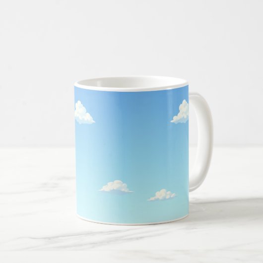 Blue Sky Tasse (VorderseiteRechts)