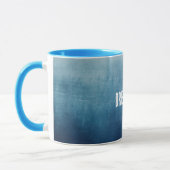 Blue Sky Texture Tasse (Links)