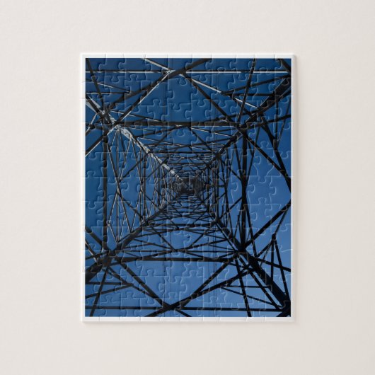 Blue Sky Tower Puzzle (Vertikal)