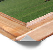 Blue Sky über Park View - Imitate Window Poster (Ecke)