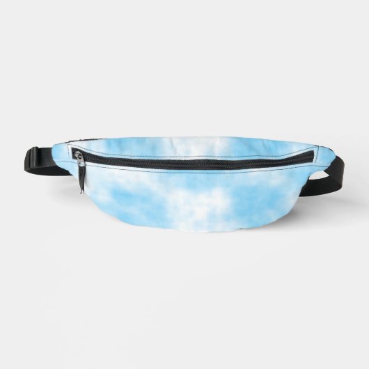 Blue Sky und Cloud Art Custom Bauchtasche (Vorderseite)