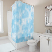 Blue Sky und Cloud Art Custom Duschvorhang (Beispiel)