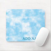 Blue Sky und Cloud Art Custom Mousepad (Mit Mouse)