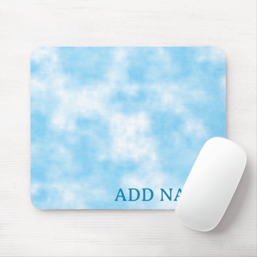 Blue Sky und Cloud Art Custom Mousepad (Mit Mouse)