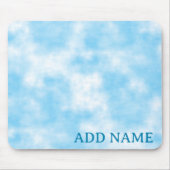Blue Sky und Cloud Art Custom Mousepad (Vorne)