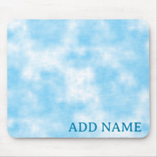 Blue Sky und Cloud Art Custom Mousepad