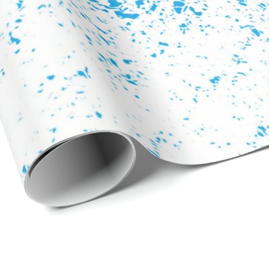 Blue Sky und das sinkende Weihnachtswrapping Paper Geschenkpapier (Rolleneckpunkt)