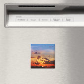 Blue Sky und Red Sunset Magnet (In Situ (Geschirrspüler))