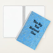 Blue Sky und Shattered Glass Sketchbook Notizblock (Innen)