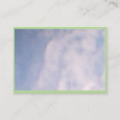 Blue Sky Visitenkarte (Vorderseite)
