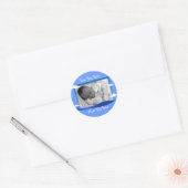 Blue Sky & Water Frame Sticker (Umschlag)