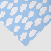 Blue Sky White Clouds Decoupage Seidenpapier (Ausschnitt)