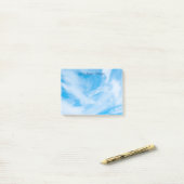 Blue Sky White Clouds Moderne Elegantes Berufliche Post-it Klebezettel (Auf Schreibtisch)