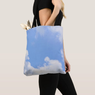 Blue Sky White Clouds Nature Tote Bag Tasche