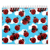 Blue Sky White Clouds Red Ladybug Käfer Kalender (Titelbild)