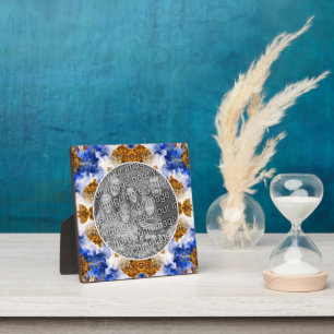 Blue Sky Wolken Abstrakt Ihr Foto hinzufügen Fotoplatte