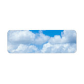 Blue Sky Wolken Hintergrund Himmel Design (Vorne)