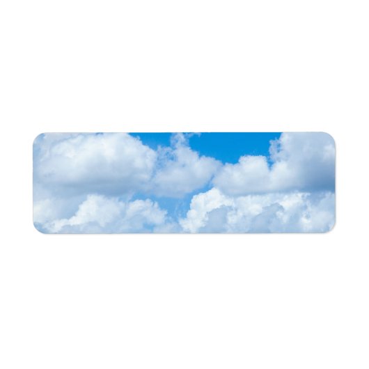 Blue Sky Wolken Hintergrund Himmel Design (Vorne)