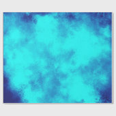 Blue Sky Wrapping Paper Geschenkpapier (Flach)