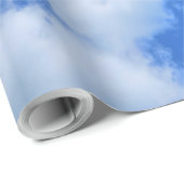 Blue Sky Wrapping Paper Geschenkpapier (Rolleneckpunkt)