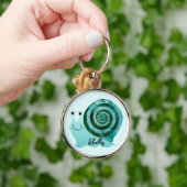 Blue Snail Schlüsselanhänger (Hand)