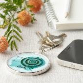 Blue Snail Schlüsselanhänger (Seite)