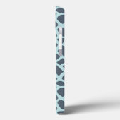 Blue Snake Print Case-Mate iPhone Hülle (Rückseite / Links)