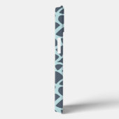 Blue Snake Print Case-Mate iPhone Hülle (Rückseite / Rechts)