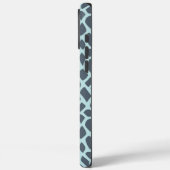 Blue Snake Print Case-Mate iPhone Hülle (Rückseite / Links)