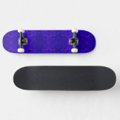 Blue Snake Texture SkateBoard (Horizontal)