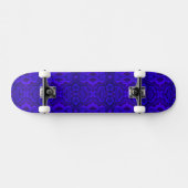 Blue Snake Texture SkateBoard (Horizontal)