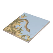 Blue Snake Vintag Fliese (Seite)