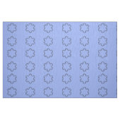 Blue Snowflake - Fraktal Image Stoff (Fat Quarter (45,7 x 55,9 cm))