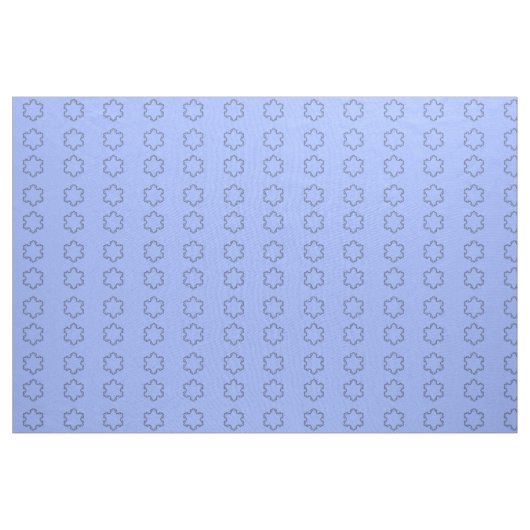 Blue Snowflake - Fraktal Image Stoff (Yard (91,4 cm))