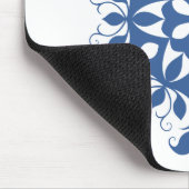 Blue Snowflake Mousepad (Ecke)