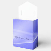 Blue Snowflake Muster Weihnachtsgeschenk Box Geschenkschachtel (Geöffnet)