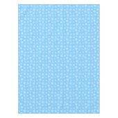 Blue Snowflake Tablecloth Tischdecke (Vorderseite)